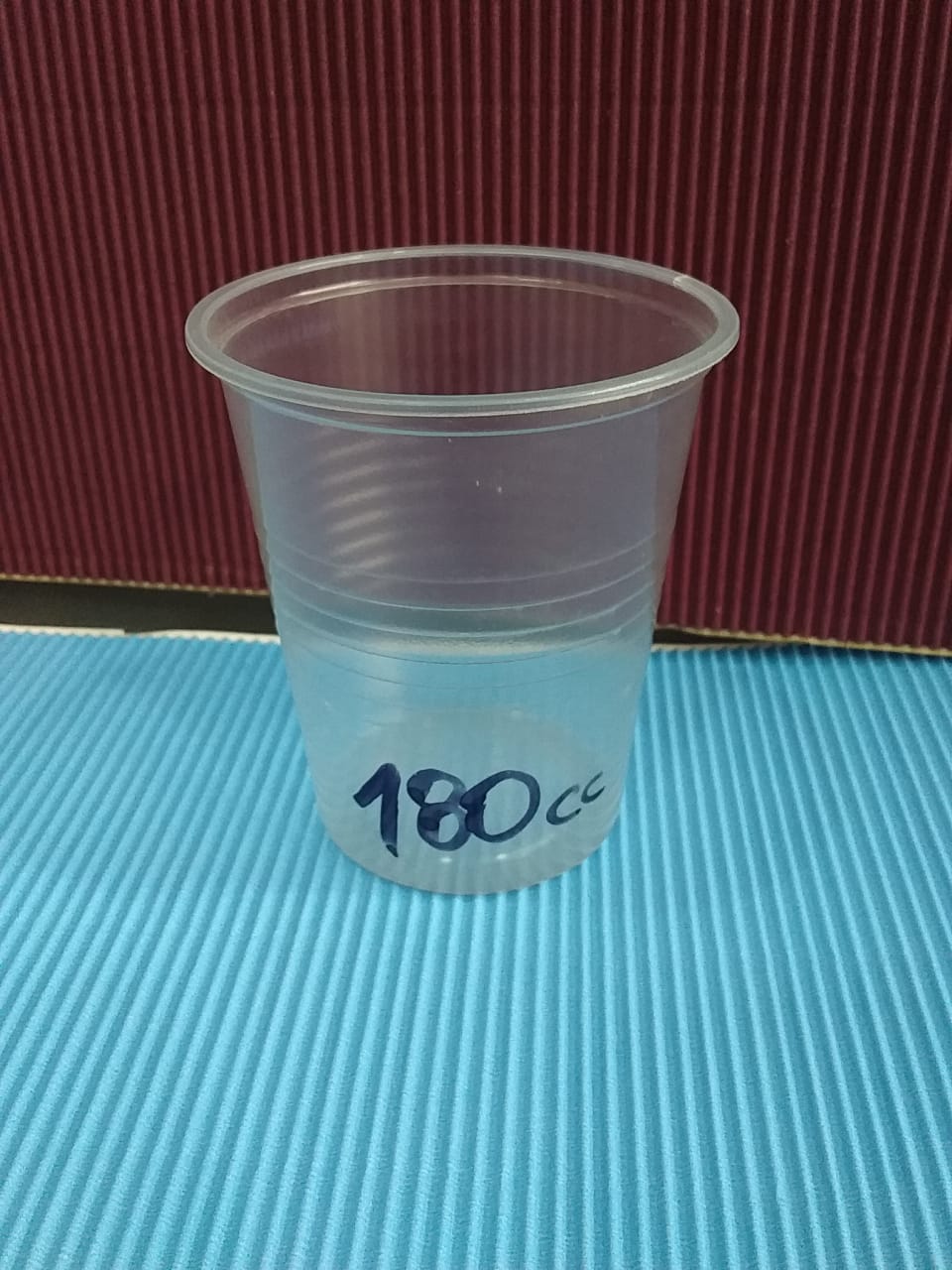 Vasos Plast Cristal 180 CC Descar